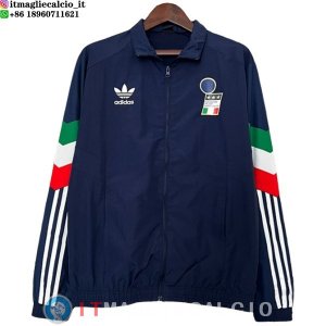 Giacca A Vento Italia 2024 Blu Navy