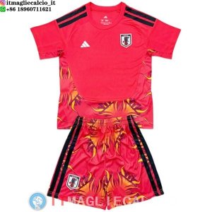 Maglia Set Completo Uomo Giappone Portiere 2026 Rosso