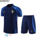 Formazione Set Completo Maglia Francia 2023 Blu Navy