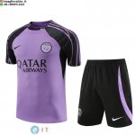 Formazione Bambino Set Completo Maglia PSG 2023/2024 Purpureo Nero Formazione Bambino Set Completo Maglia PSG 2023/2024 Purpureo Nero
