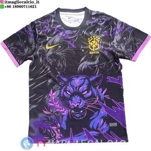 Thailandia Maglia Brasile Speciale 2026 Purpureo Nero