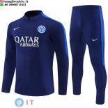 Felpa Da Allenamento Set Completo Inter Milan 26-27 Blu I Navy