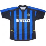 Retro Maglia Inter Milan 2002/2003 Blu