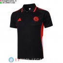 POLO Maglia Bayern Monaco 2025/2026 Nero Rosso