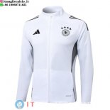 Giacca Lunga Zip Germania 2025 Bianco I Nero Giacca Lunga Zip Germania 2025 Bianco I Nero