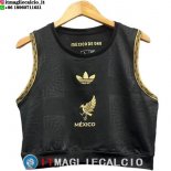 Maglia Senza Maniche Donne Messico Speciale 2026 Nero