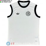 Thailandia Maglia Senza Maniche Germania Speciale 2025 Bianco I Nero Thailandia Maglia Senza Maniche Germania Speciale 2025 Bianco I Nero