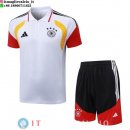 POLO Maglia Set Completo Germania 2026 Bianco Rosso Giallo