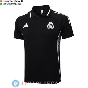 POLO Maglia Real Madrid 2025/2026 Nero