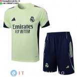 Formazione Maglia Set Completo Real Madrid 2025/2026 Verde Nero