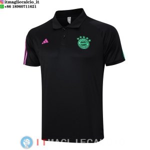 POLO Maglia Bayern Monaco 2023/2024 Nero