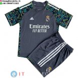 Maglia Bambino Real Madrid Concetto 2023/2024 Grigio Verde