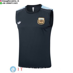 Senza Maniche Maglia Argentina 2026 Grigio Navy
