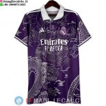 Thailandia Maglia Real Madrid Speciale 2023/2024 Purpureo Bianco