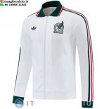 Giacca Lunga Zip Messico 2026 Bianco Giacca Lunga Zip Messico 2026 Bianco