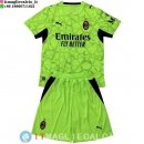 Maglia Bambino Ac Milan Portiere 2026/2027 Verde Luce