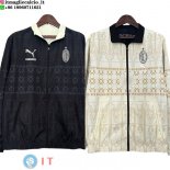 Giacca A Vento AC Milan 24-25 Nero Giallo