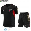 Formazione Set Completo Maglia São Paulo 2023/2024 Nero Rosso