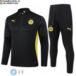 Felpa Da Allenamento Set Completo Borussia Dortmund 25-26 Nero Giallo Felpa Da Allenamento Set Completo Borussia Dortmund 25-26 Nero Giallo
