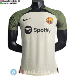 Formazione Maglia Barcellona Giocatori 2023/2024 Verde Giallo