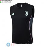 Senza Maniche Maglia Juventus 2025/2026 Nero Rosa Senza Maniche Maglia Juventus 2025/2026 Nero Rosa