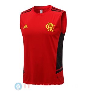 Senza Maniche Maglia Flamengo 2022/2023 Rosso