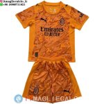 Maglia Bambino Ac Milan Portiere 2025/2026 Arancione