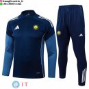 Felpa Da Allenamento Set Completo Al-Nassr 25-26 Blu Navy