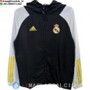 Giacca A Vento Real Madrid 2025/2026 Nero Giallo