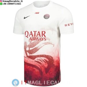 Thailandia Maglia Paris Saint Germain Speciale 2026/2027 Bianco I Rosso