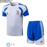 Formazione Set Completo Maglia Juventus 2026/2027 Bianco Blu
