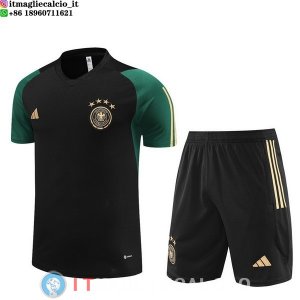 Formazione Set Completo Maglia Germania 2023 Verde Nero