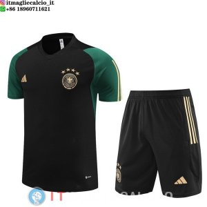 Formazione Set Completo Maglia Germania 2023 Verde Nero