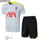 Formazione Maglia Set Completo Liverpool 2024/2025 Grigio Giallo Nero