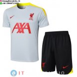 Formazione Maglia Set Completo Liverpool 2024/2025 Grigio Giallo Nero