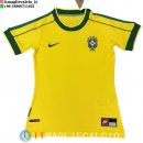 Maglia Donne Brasile Prima Retro 1998