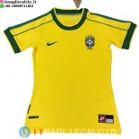 Maglia Donne Brasile Prima Retro 1998