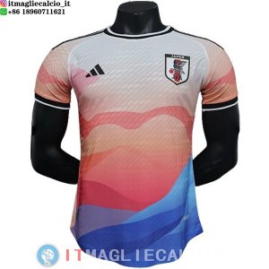 Thailandia Maglia Giappone Speciale Giocatori 2023 Bianco Blu Rosa