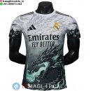 Thailandia Maglia Real Madrid Speciale Giocatori 2025/2026 Bianco Nero