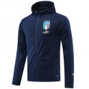 Felpa Cappuccio Italia 2024 Blu Navy