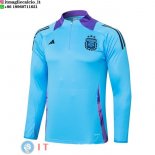 Felpa Da Allenamento Argentina 2024 Blu Purpureo