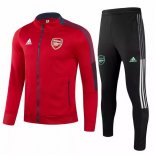 Giacca Set Completo Arsenal 21-22 Rosso Nero