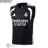 Senza Maniche Maglia Real Madrid 2026/2027 Nero Bianco Senza Maniche Maglia Real Madrid 2026/2027 Nero Bianco