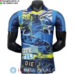 Maglia Manchester City Speciale Giocatori 2025/2026 Blu Maglia Manchester City Speciale Giocatori 2025/2026 Blu
