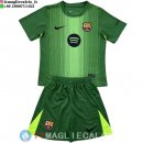 Maglia Set Completo Uomo Barcellona Portiere 2025/2026 Verde
