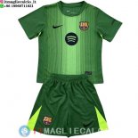 Maglia Set Completo Uomo Barcellona Portiere 2025/2026 Verde
