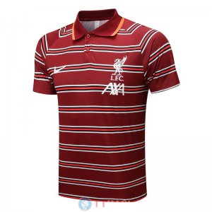 POLO Maglia Liverpool 2022/2023 Rosso Nero