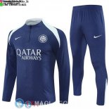 Felpa Da Allenamento Set Completo Inter Milan 25-26 Blu Navy