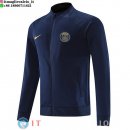 Giacca Lunga Zip Paris Saint Germain 23-24 Blu II Navy