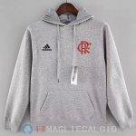 Felpe Con Cappuccio Flamengo 2022/2023 Grigio